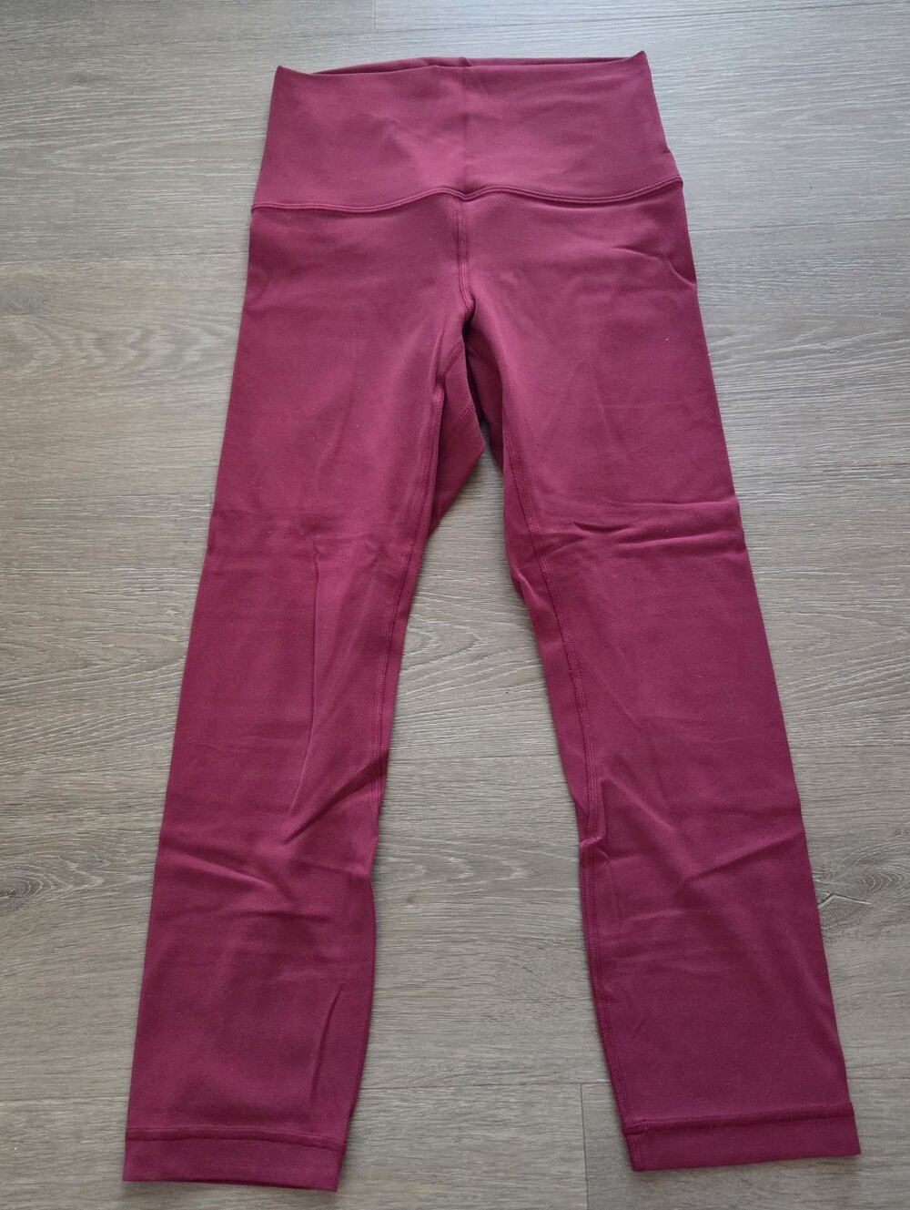 Lululemon Align Crop 21 Red 4 Leggings Tights Capris